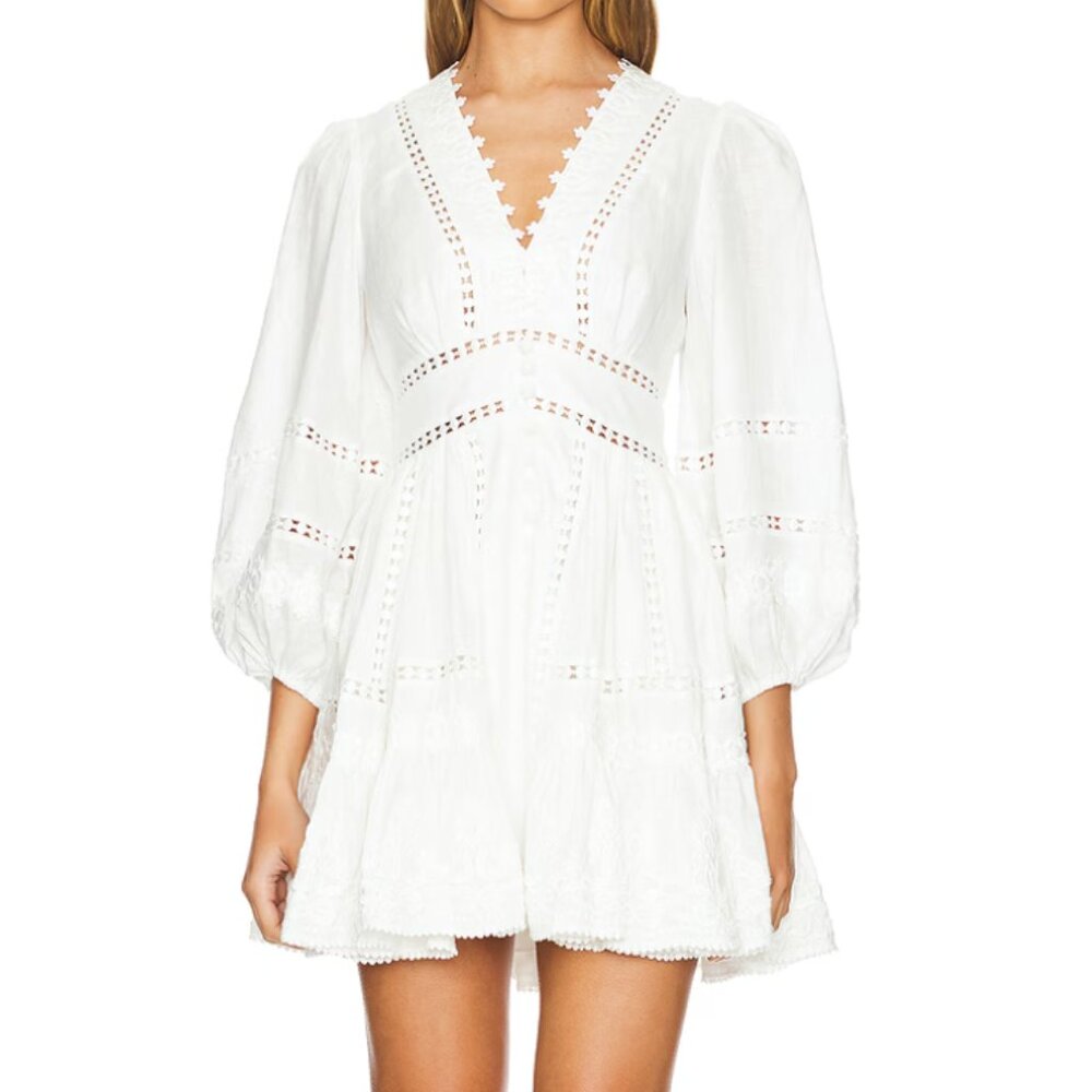 Zimmermann White Dress